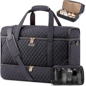 Large Travel Duffle Bag, Gym Duffel Bag Deep Blue